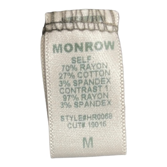 Monrow short sleeve drawstring waist jogger cuff jumpsuit dark grey size medium - Picture 9 of 11